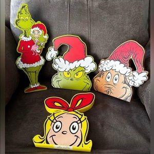 Large grinchmas decor